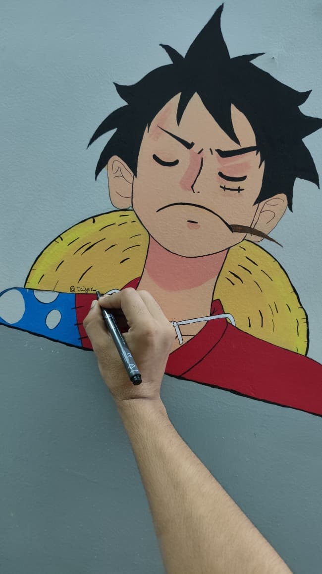 Luffy's Painting — Painting