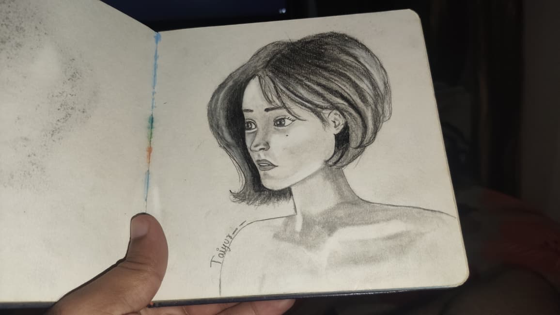 Girl's Sketch — Portraits & Sketches