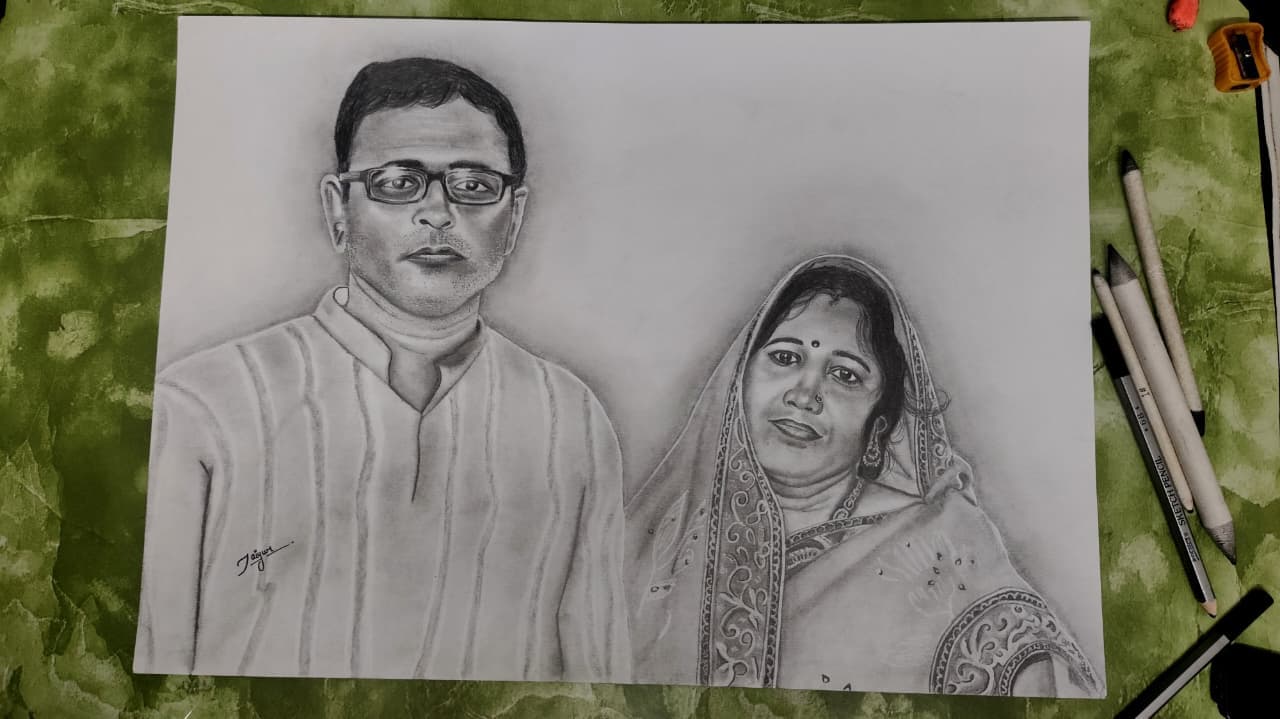 Couple Sketch — Portraits & Sketches