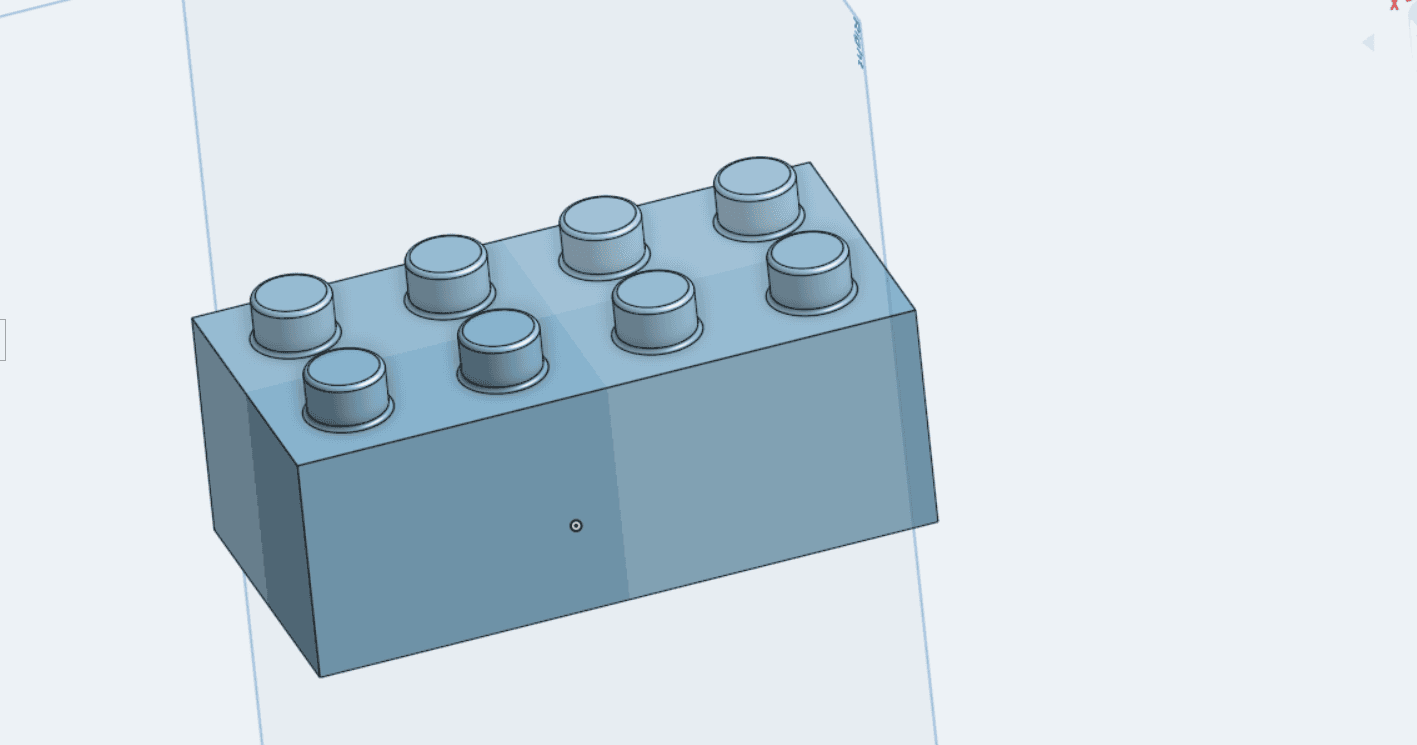 Pegged Block 3D CAD model