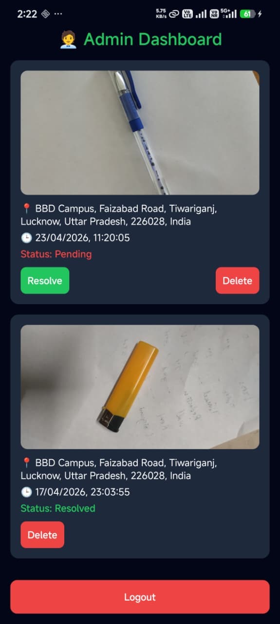 Admin Dashboard