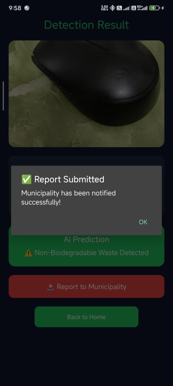 Report Notification